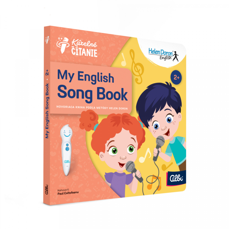 Kniha My English Song book – kúzelné čítanie